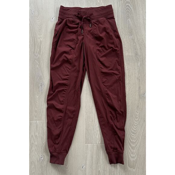 Lululemon Dance Studio Jogger Maroon Deep Rouge Garnet - Picture 2 of 12
